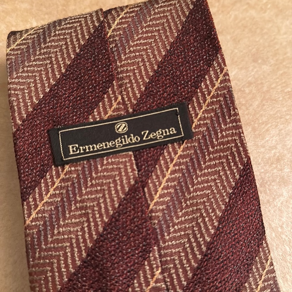 Ermenegildo Zegna Silk Tie - Picture 3 of 4